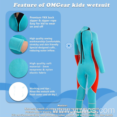 3mm full Wetsuit for Youth